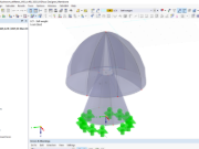 Illustrazione del processo migliorato di creazione della mesh nel volume di gas dopo l'aggiornamento del software.