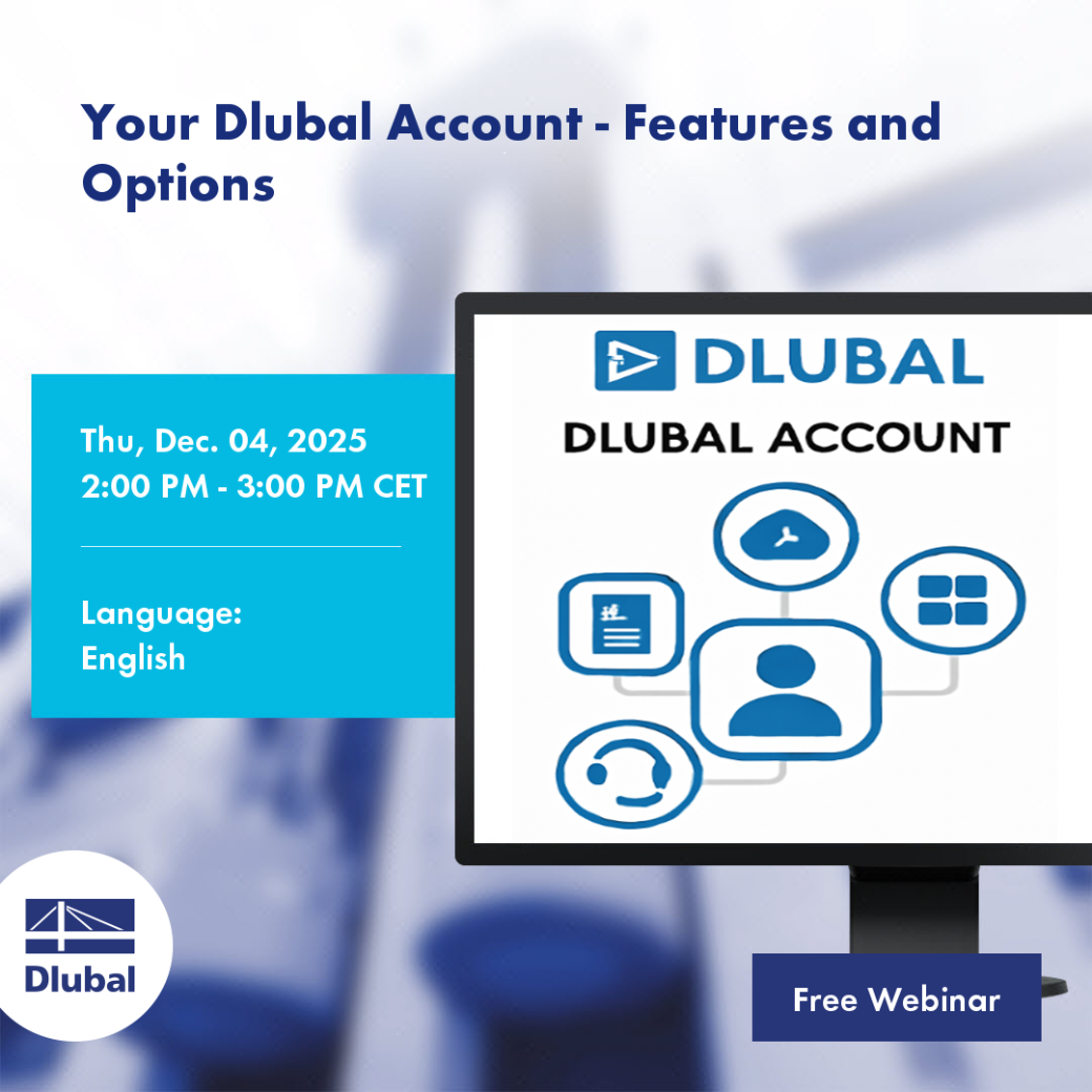 Il tuo account Dlubal - Funzioni e opzioni