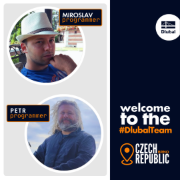 Post di presentazione di Miroslav e Petr, programmatori presso Dlubal Software, benvenuti al #DlubalTeam a Brno, Repubblica Ceca.