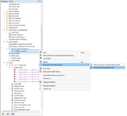 Disconnetti le dipendenze del modello dopo l'importazione delle reazioni vincolari