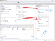 RFEM 6 mostra la conversione di un carico puntuale in un carico distribuito per evitare singolarità.