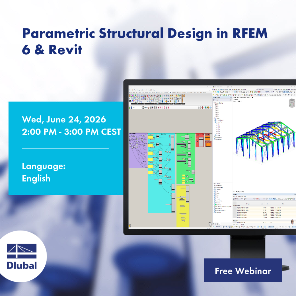 Progettazione strutturale parametrica in RFEM 6 e Revit