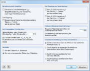 Detaileinstellungen