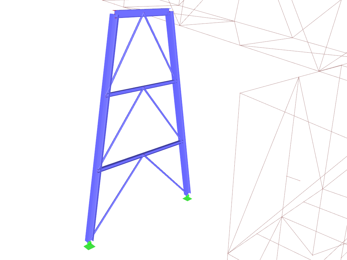 Stalowy słup