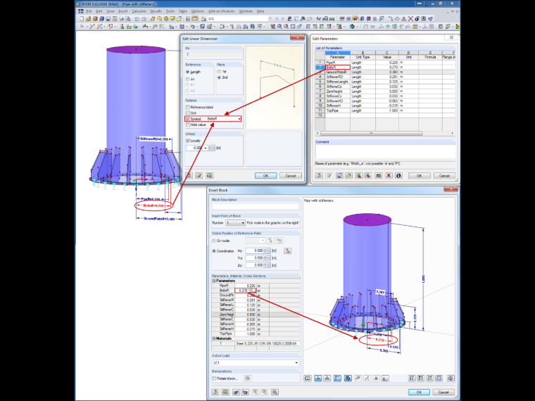 Edytować parametry
