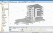 Model 3D "Cube B" w RFEM (© kunstlin ingenieure)