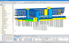 Model 3D Funke Media Office w RFEM (© FCP - Fritsch, Chiari & Partner ZT GmbH)