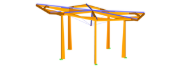 3D-Modell eines Einzelelements in RFEM (© Jing Kong & Associates Consulting Structural Engineers Inc.)