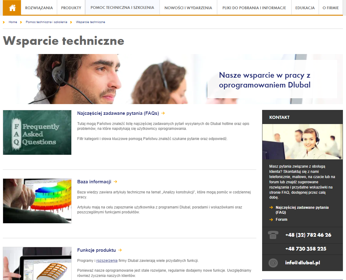 Wsparcie techniczne