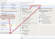 c/t części i efektywne charakterystyki przekrojów