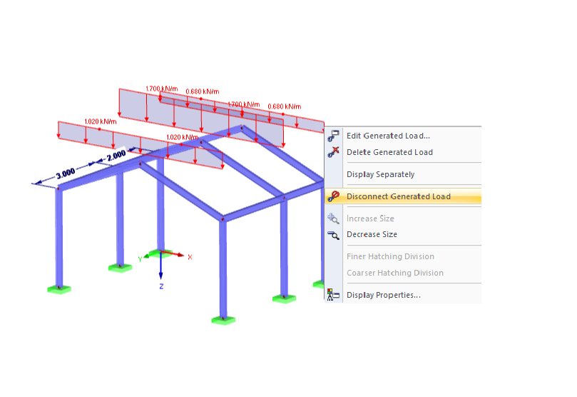 Disconnect Generated Load to Stand-alone Loads