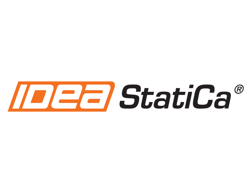Logo IDEA StatiCa, widoczne opcje eksportu prętów i przekrojów z programu RFEM 6/RSTAB 9 do projektowania