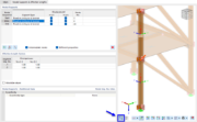 Definiowanie podpór węzłowych i długości wyboczeniowych