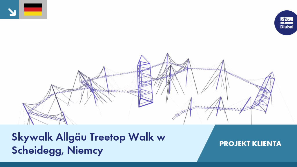 Ścieżka w koronach drzew w Allgäu - przykład nowoczesnej inżynierii w naturalnym otoczeniu
