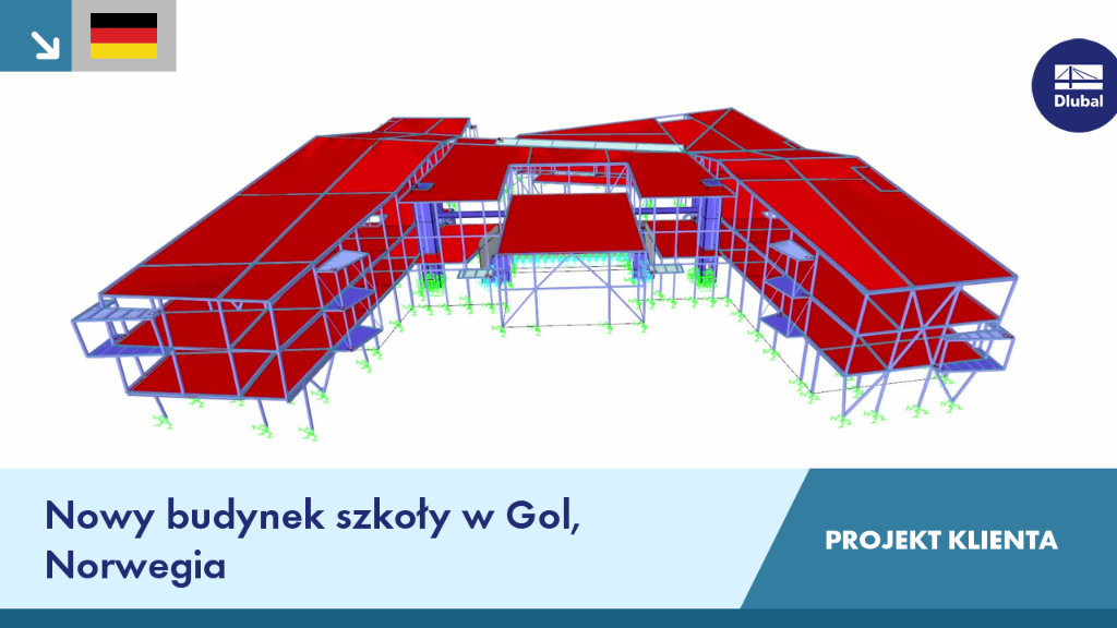 Innowacyjny projekt nowoczesnej szkoły w Gol w Norwegii jako projekt klienta