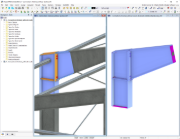 Wyeksportowany model | Połączenia stalowe