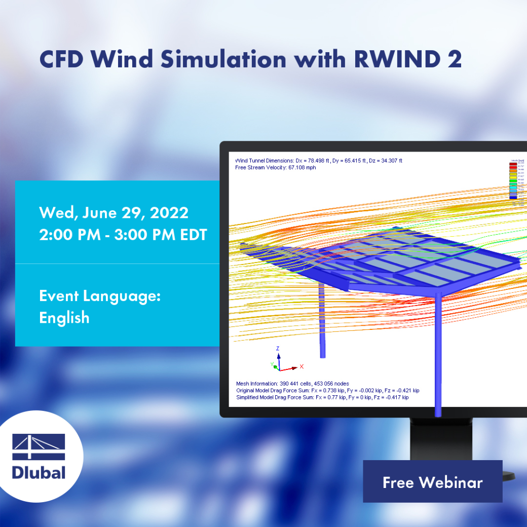 Symulacja wiatru CFD przy użyciu programu RWIND 2