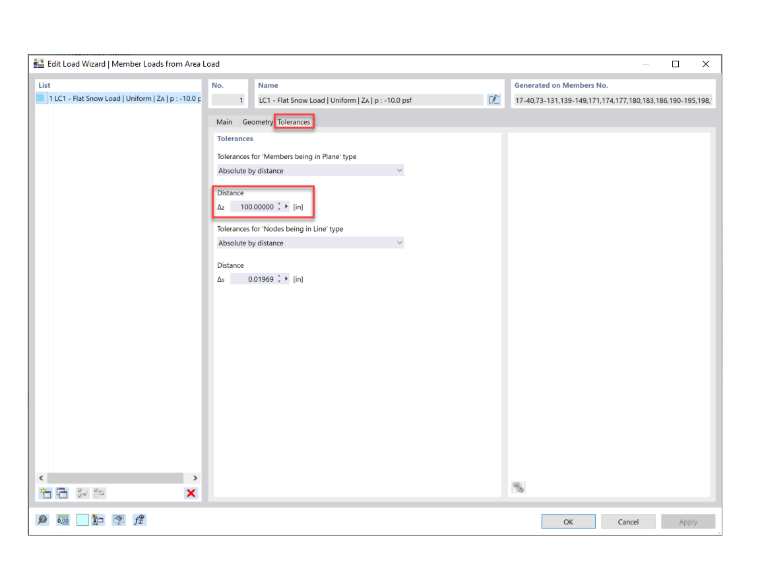 FAQ 005321 | Jak nałożyć obciążenie na niekoplanarne konstrukcje w RFEM 6?