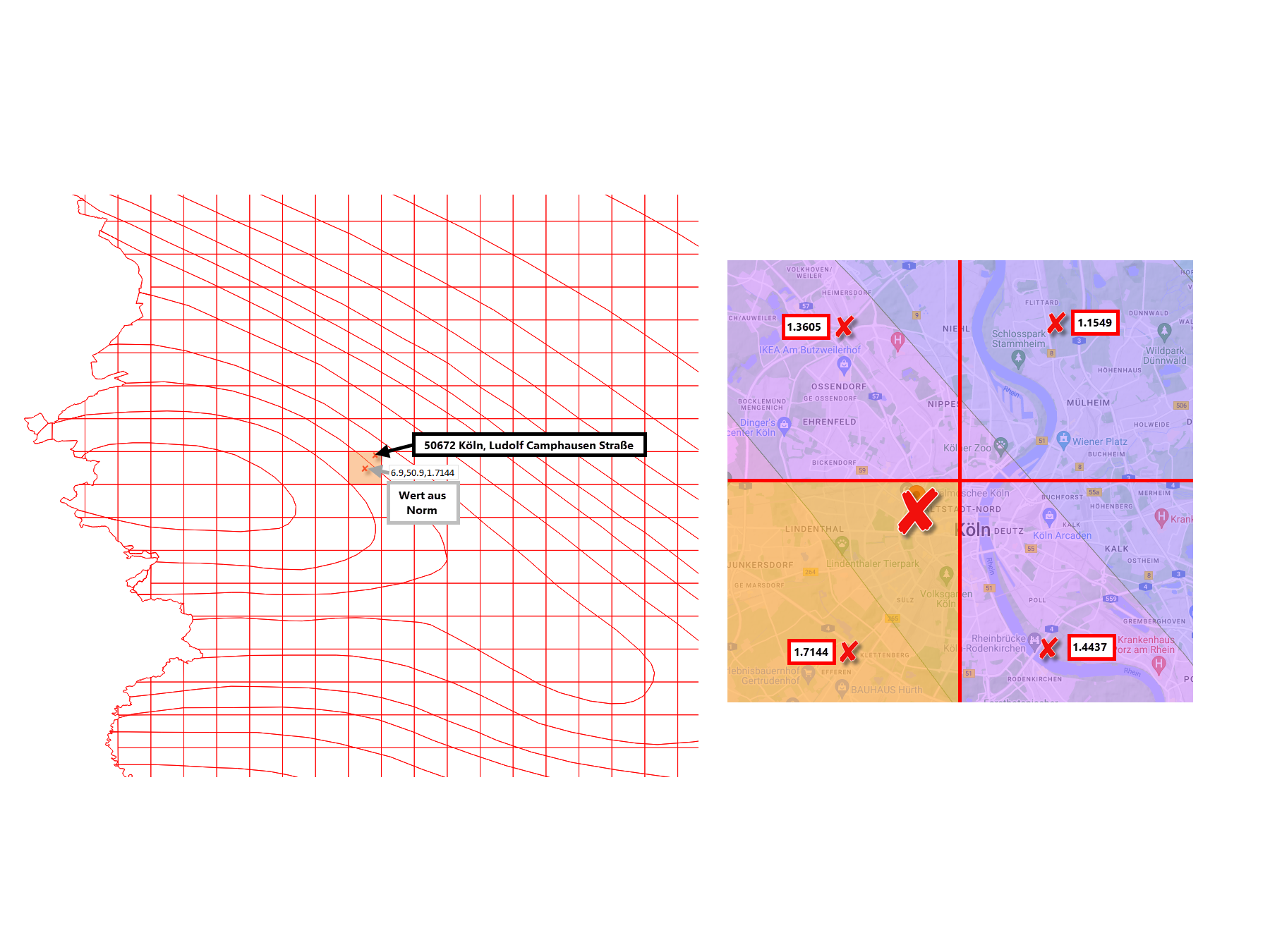 FAQ 005331 | W jaki sposób narzędzie geostrefy określa dane dotyczące trzęsienia ziemi zgodnie z DIN EN 1998-1?