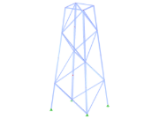 Model ID 2083 | TSR014-a | Wieża kratownicowa