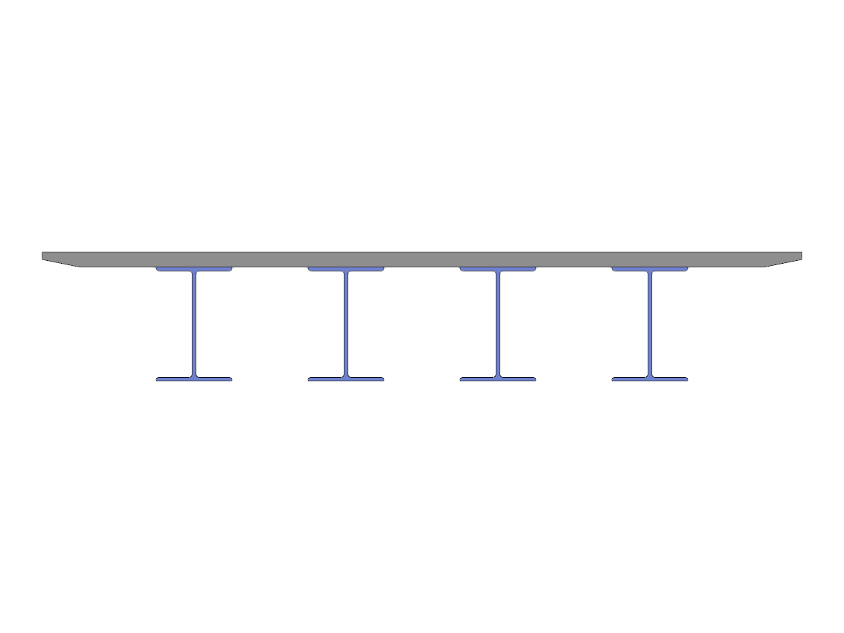 ID modelu 3248 | SCB001 | Most zespolony stalowo-betonowy