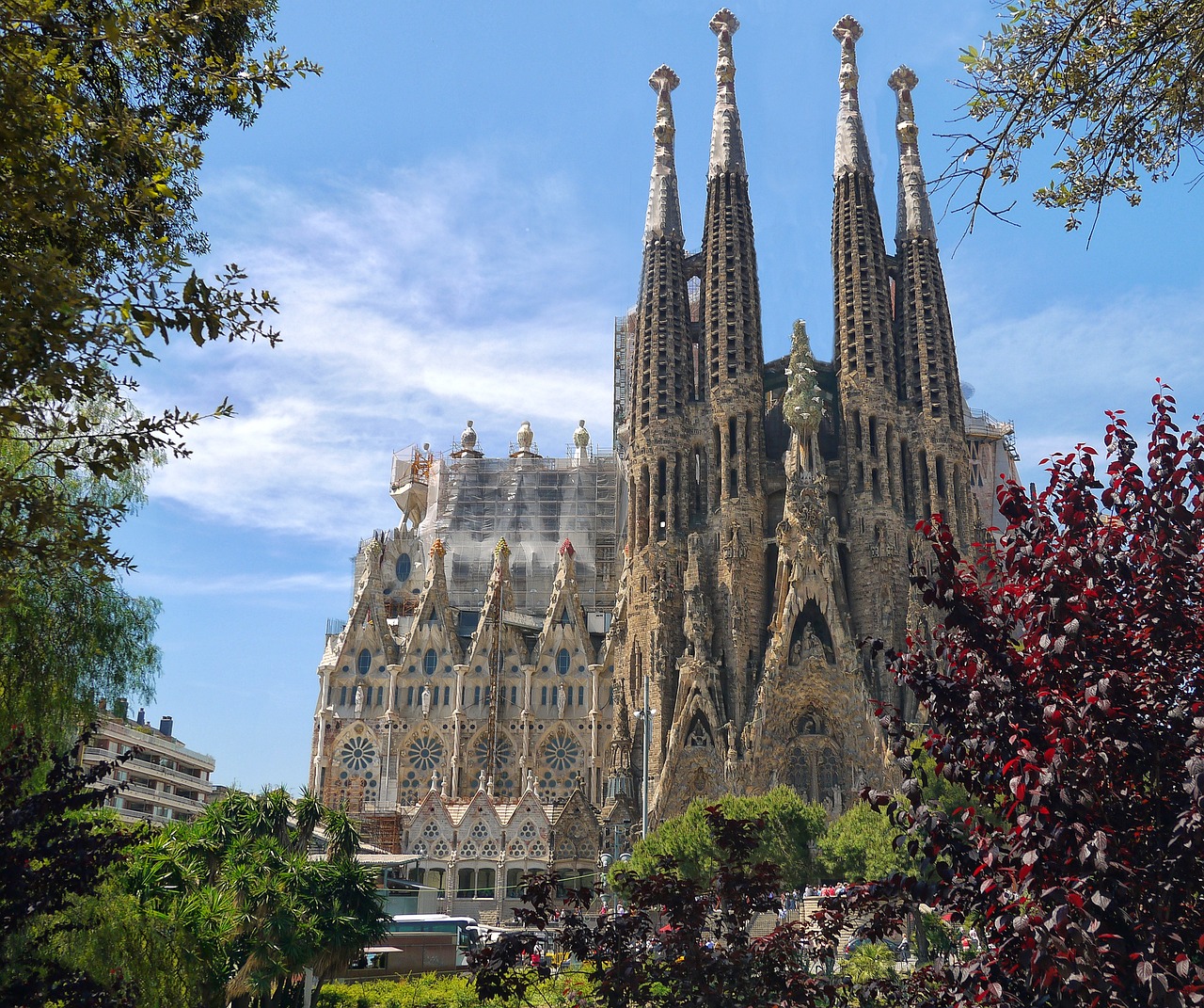 Sagrada Familia w Barcelonie