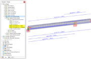 Wyświetlanie zbrojenia pręta jako wyodrębnienia zbrojenia