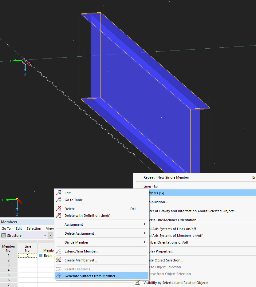 FAQ 005417 | Jak zamodelować belkę ze środnikiem falistym w programie RFEM 6?