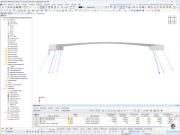 Model RFEM kładki dla pieszych i rowerzystów w Eichsütt, Niemcy | © Bergmeister Ingenieure