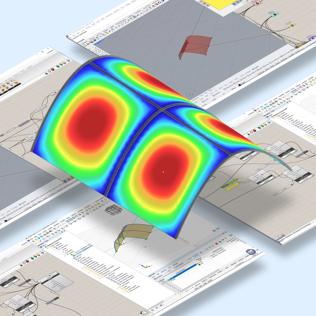 Tutorial RFEM 6 z Rhino i Grasshopper | Konstrukcje membranowe
