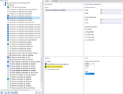 Opcje filtrowania dla kryterium obliczeń
