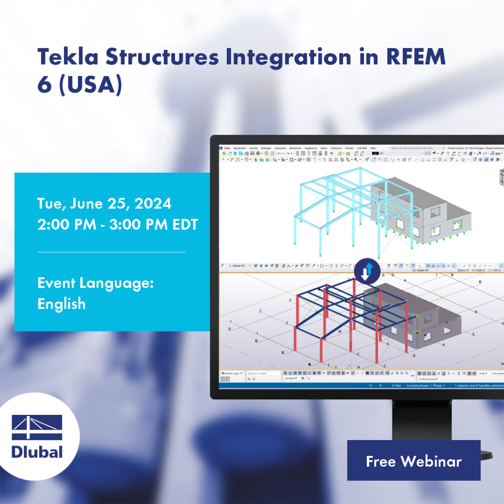 Integracja Tekla Structures z RFEM 6 (USA)