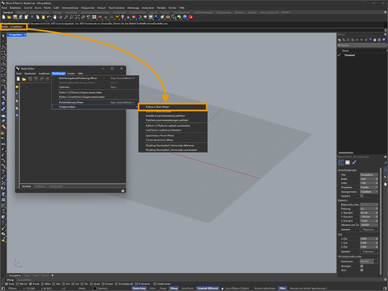Prezentacja integracji API w oprogramowaniu Rhino i Grasshopper do modelowania i analizy.