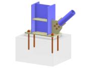Model 005700 | Projektowanie połączenia stalowego słupa konstrukcyjnego