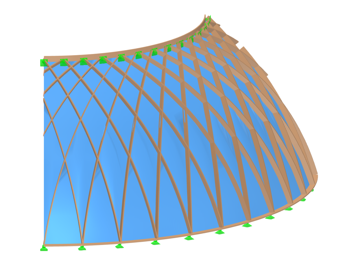 Model 005915 | Zakrzywiona powierzchnia przenoszenia obciążeń