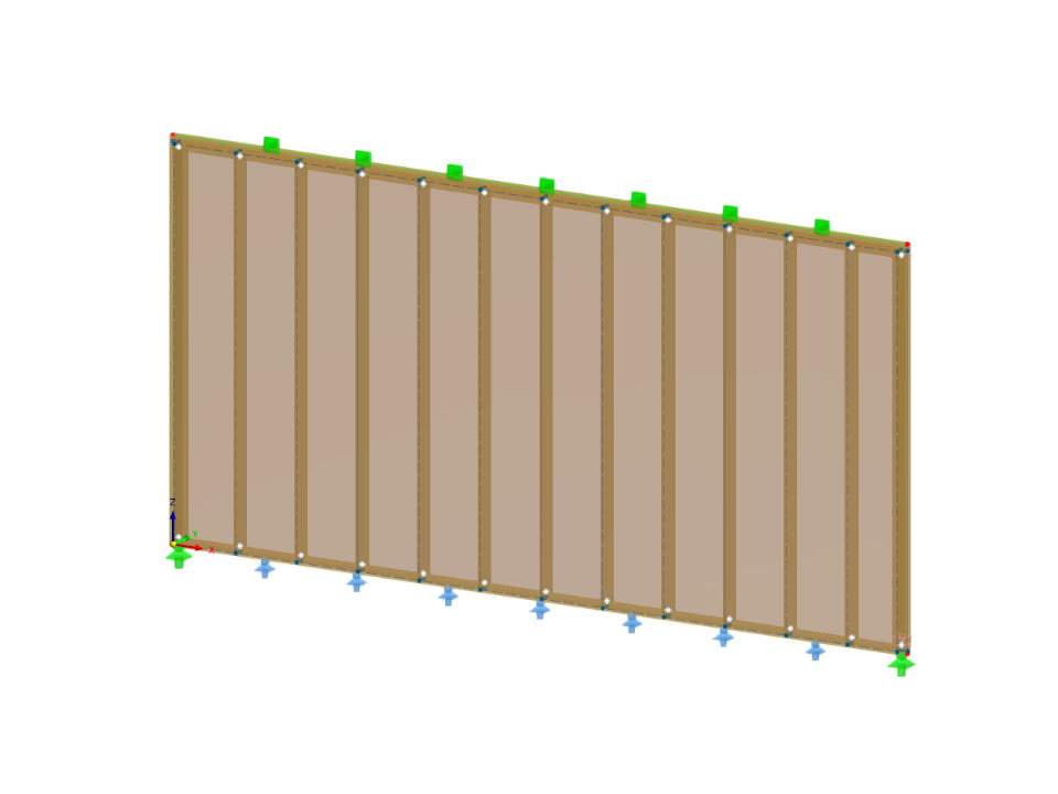 Ściana ścinana z drewna | 2024 NDS i 2021 SDPWS