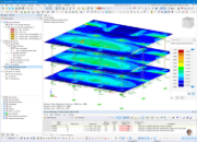 Wyniki projektowania konstrukcji drewnianych w tabelach i grafice