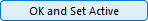 OK i ustaw jako aktywny