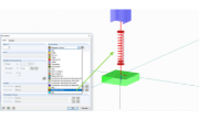 Stabtyp "Dämpfer" in RFEM