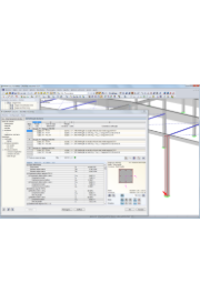 Visualização gráfica dos resultados no RFEM