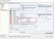 Configuração para o cálculo de deformação com o RF-CONCRETE Deflect