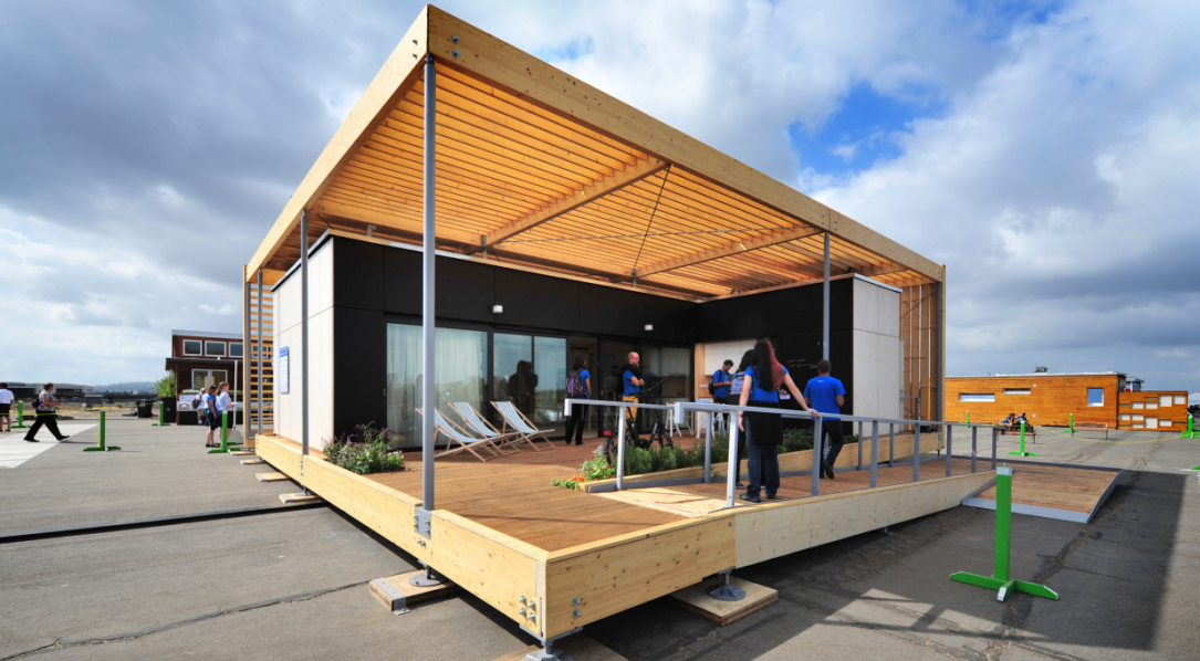 AIR House no local da exposição em Irvine, na Califórnia (© ČVUT)