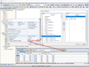 Exportação de forças de apoio nodais de CC/CO/CR selecionados para o Excel