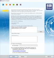 Relatório de erros Dlubal
