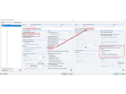 Configurações nas combinações de carga