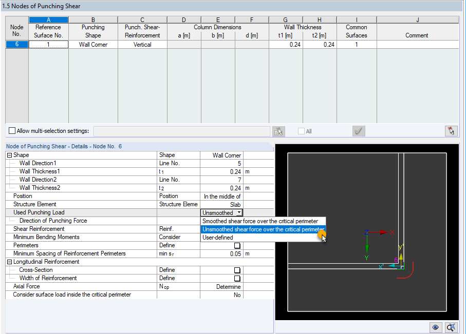 Método para determinar a carga de punçoamento aplicada no RF-PUNCH Pro