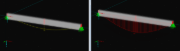 Comparação da distribuição de deformações entre o RFEM e o RF-CONCRETE Members