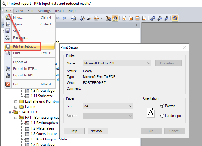 Configurar impressora