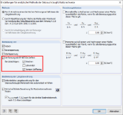 Configurações para o método analítico no dimensionamento do estado limite de utilização