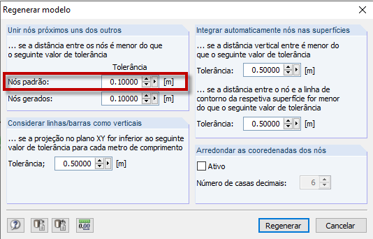 Regenerar modelo